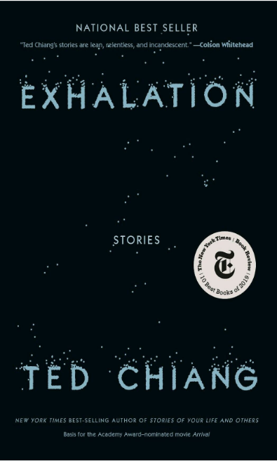 Cover of Ted Chiang's "Exhalation"