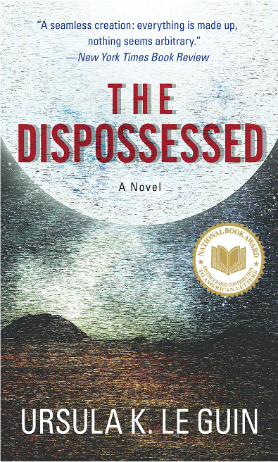 Cover art of The Dispossessed by Ursula K. Le Guin