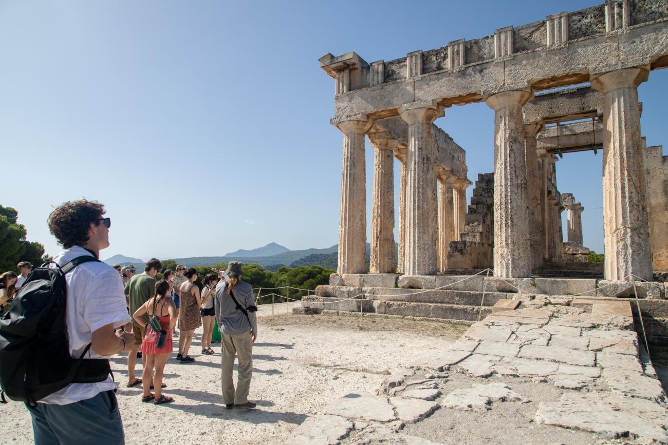 The Temple of Aphaia on the island Aegina