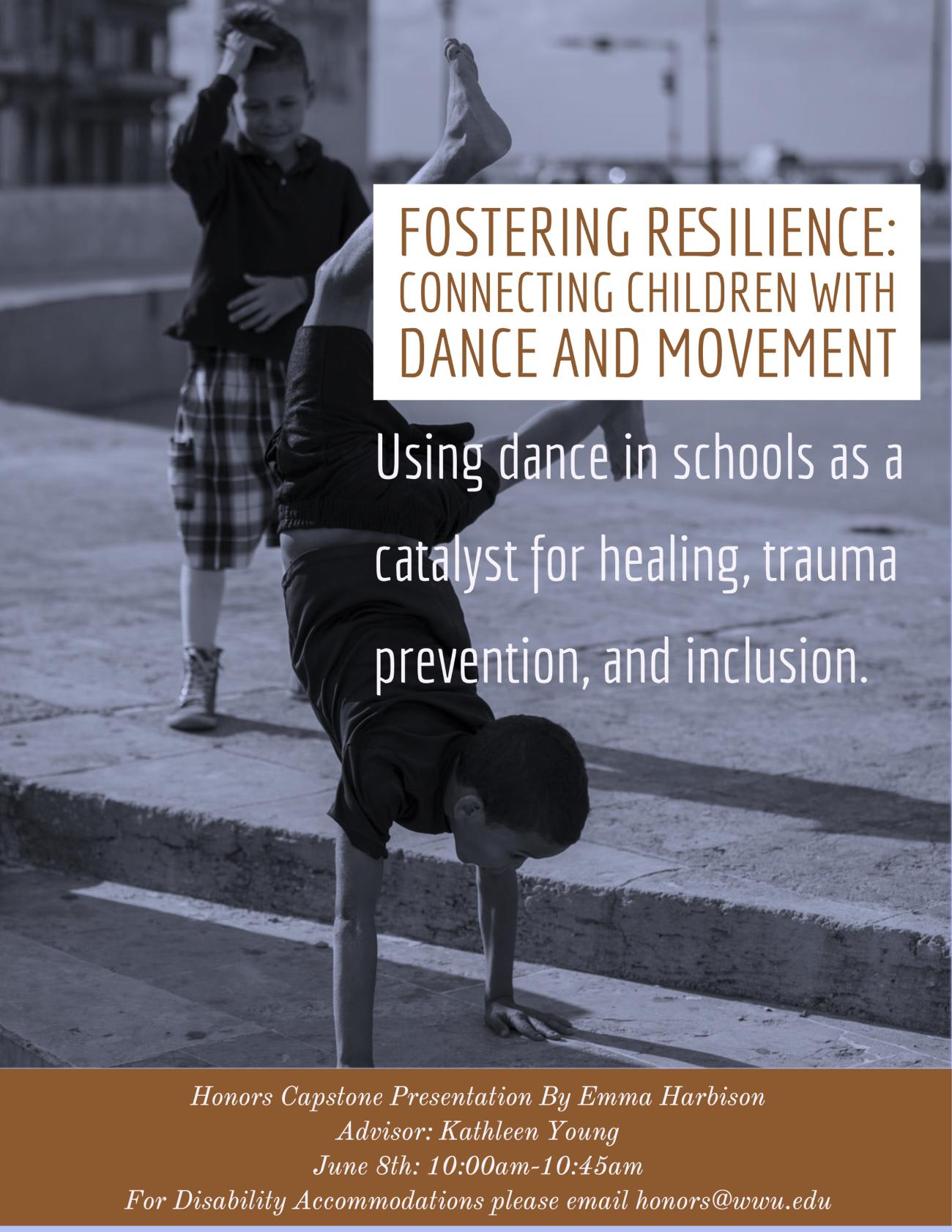 Fostering Resilience: Connecting Children with Dance and Movement